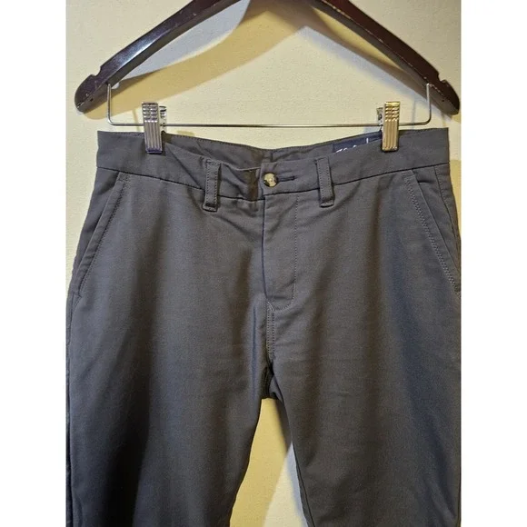 Woodies Men's Dark Grey Fleece Lined Mens Pants Suze 30x24 - Picture 8 of 10